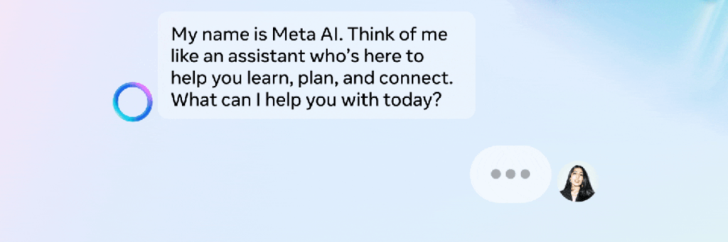 Meta presenta nuevas experiencias de IA en su familia de aplicaciones y dispositivos