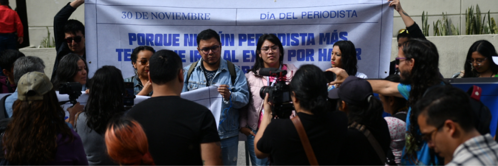 No Nos Callarán: Periodistas en Guatemala lanzan una campaña para concientizar sobre su trabajo y pedir apoyo ante la criminalización estatal